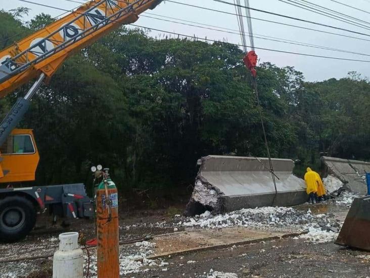 Carretera Las Trancas-Coatepec quedará liberada este domingo