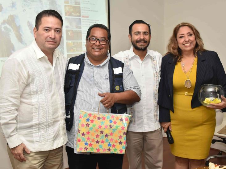 El Colegio de Abogados de Veracruz organiza convivio para periodistas