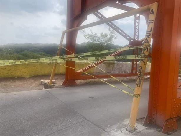 Ciudadanos de Soledad de Doblado exigen reparación del puente Gran Maestre