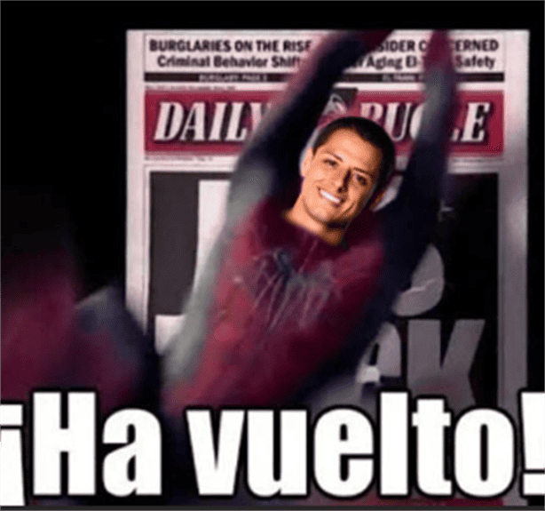 Los mejores MEMES que dejó el regreso de Chicharito a Chivas