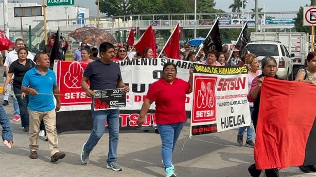 Setsuv Poza Rica: ‘No tenemos temor de irnos a huelga’ (+Video)