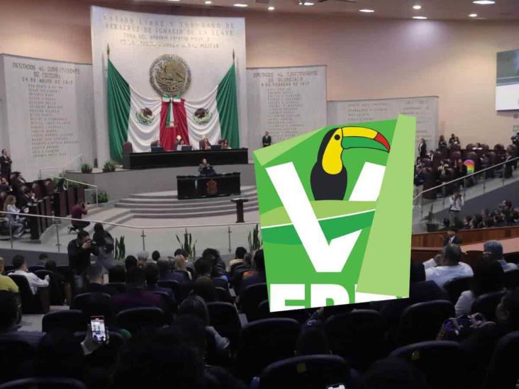 Anilú Ingram ‘revive’ bancada del PVEM en Congreso de Veracruz(+ Video)