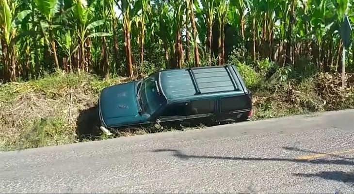 Se registra accidente en la carretera Tlapacoyan-Atzalan