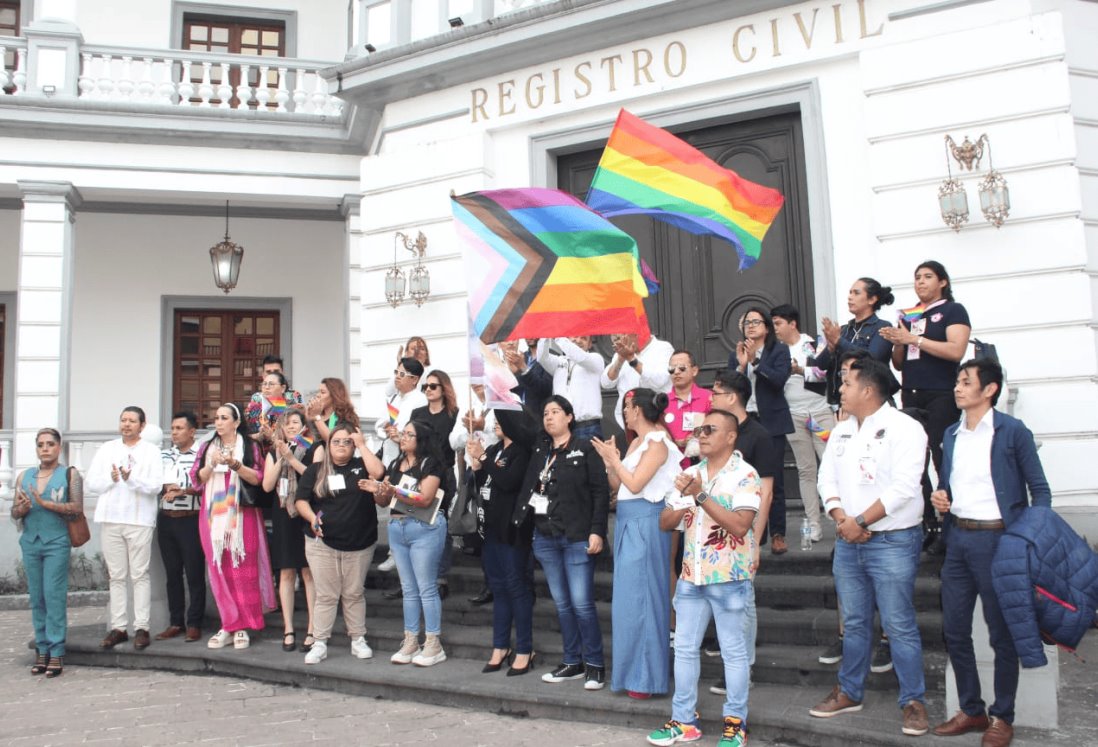 Comunidad LGBTIQ+ en Veracruz protesta contra crímenes de odio