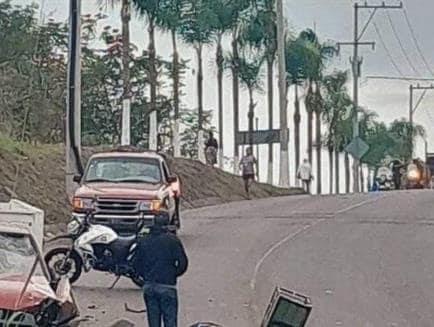 Tras choque, motociclista resulta gravemente lesionado en Paso del Macho