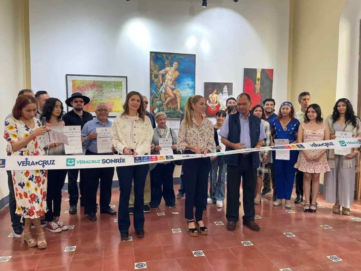 Artistas plásticos honran a San Sebastián en el Museo de la Ciudad
