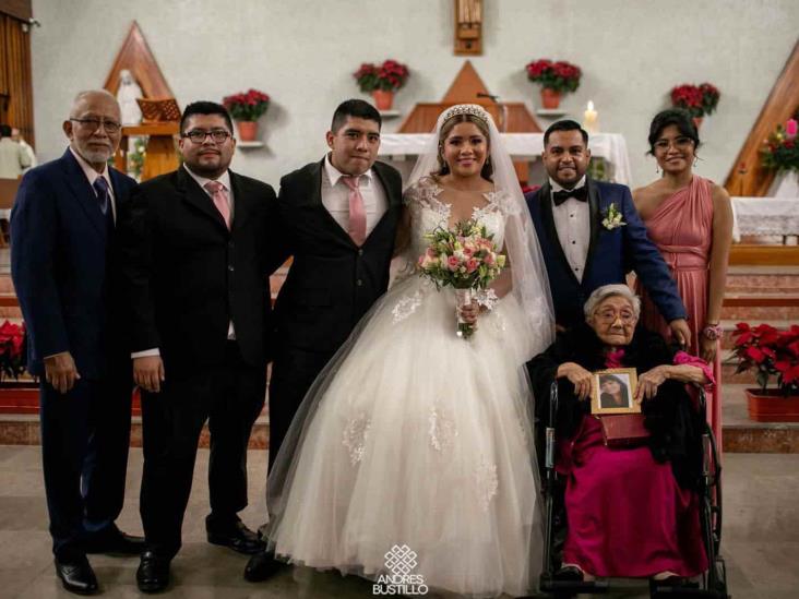 Gaby Bazán y Ricardo Luna unieron sus vidas en matrimonio