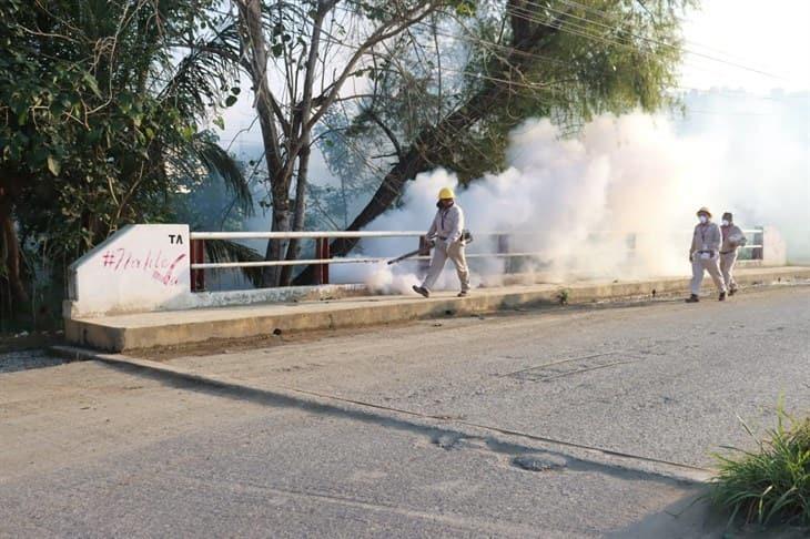 Buscan reducir riesgos por dengue en Poza Rica