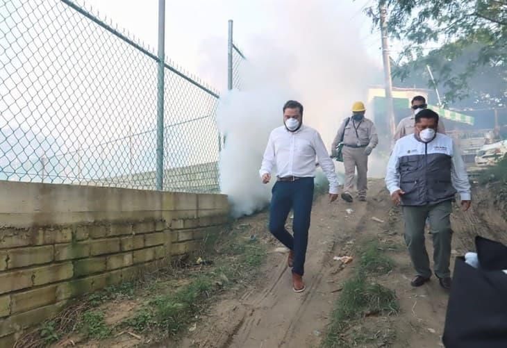 Buscan reducir riesgos por dengue en Poza Rica