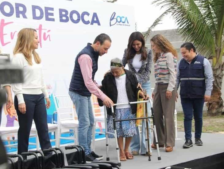 Ayuntamiento de Boca del Río realiza la primera entrega de aparatos funcionales del 2024