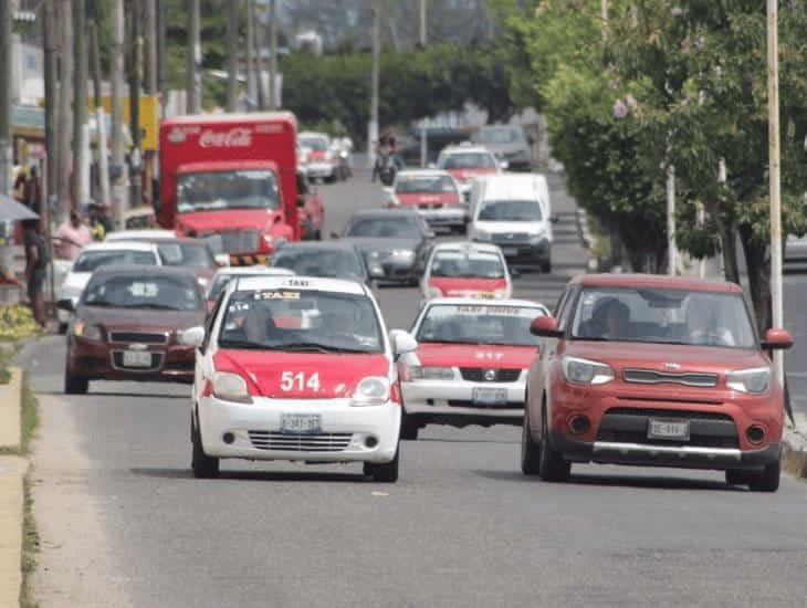 Taxistas de Veracruz no resintieron la cuesta de enero