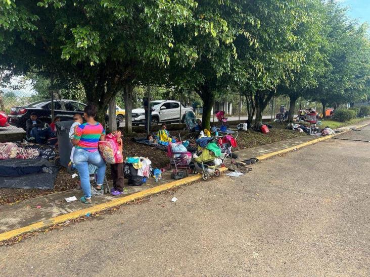 Caravana migrante llega a Córdoba; ¿cuánto tiempo estarán? (+ Video)