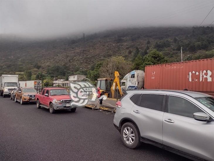 Familias viven instantes de terror tras accidente en la autopista Puebla-Orizaba