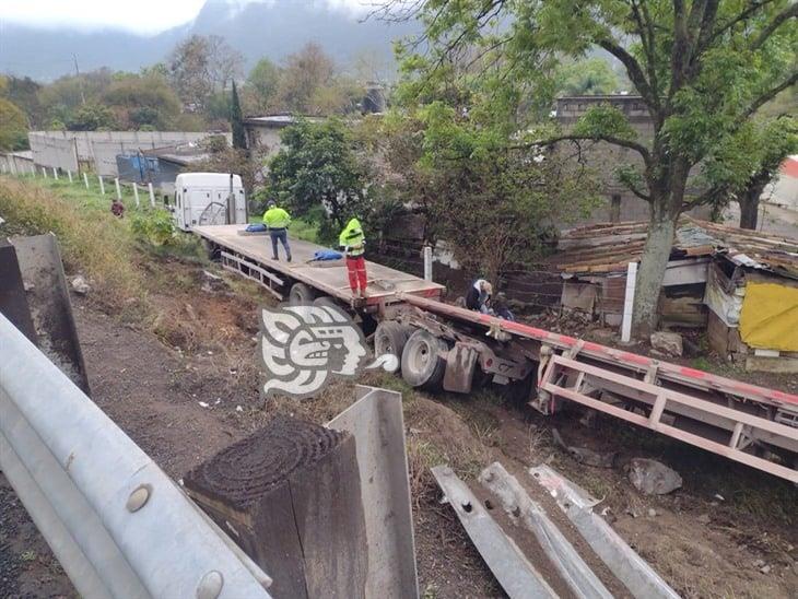 Familias viven instantes de terror tras accidente en la autopista Puebla-Orizaba