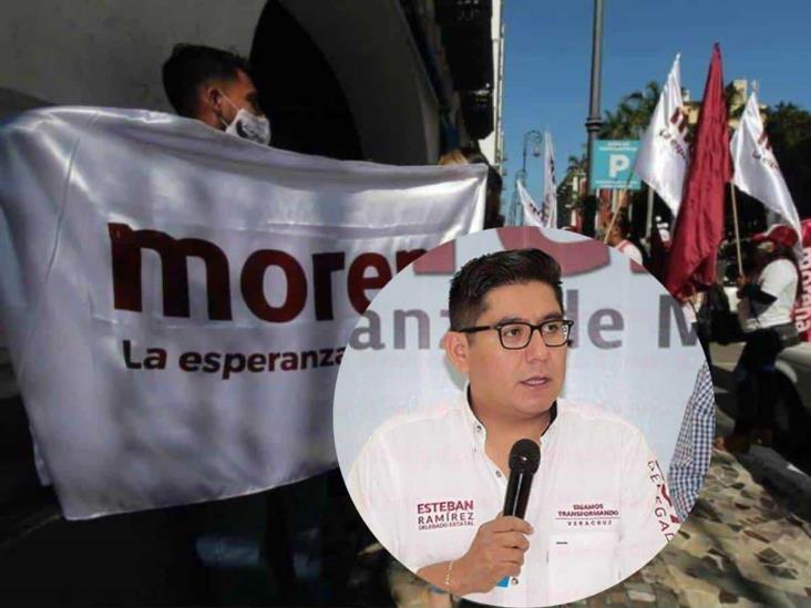 Falsa, lista que circula de precandidatos de Morena en Veracruz: Esteban Ramírez