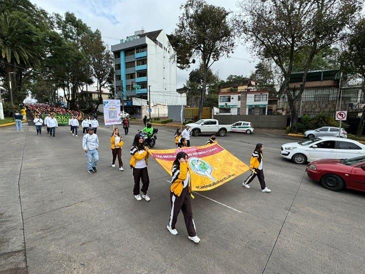 Por la paz, Búhos Marching Band sonaron en calles de Xalapa (+ Video)