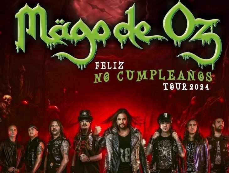 Mago de Oz llega a Veracruz en junio con su ‘Feliz no cumpleaños Tour’ 