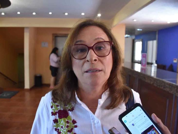 “Aumentamos la ventaja 30 puntos, no vamos a parar”, dice Rocío Nahle desde Chocamán