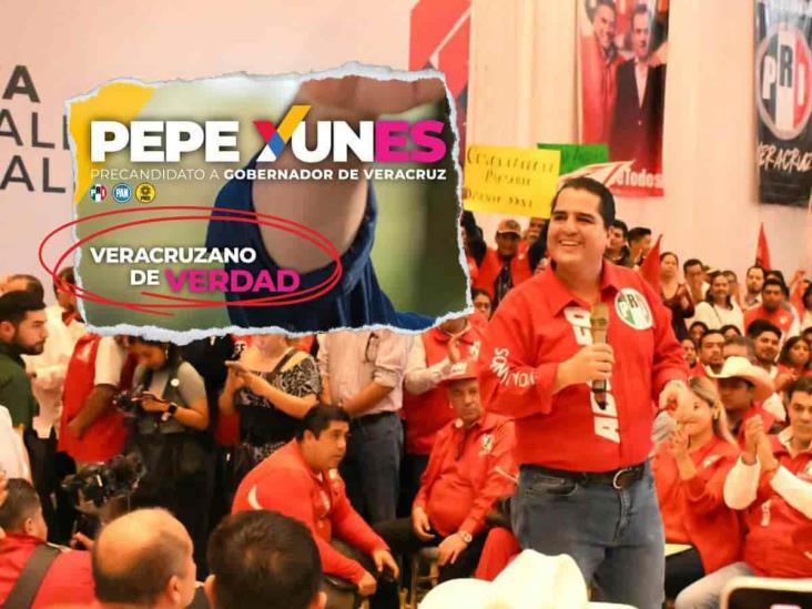 Responde PRI a Morena sobre el lema de Pepe Yunes en Veracruz