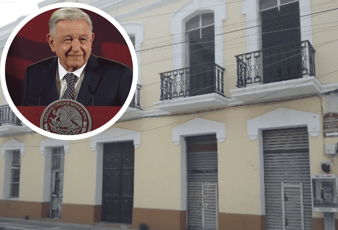 Casa de Benito Juárez en Veracruz será convertida en museo, anuncia AMLO