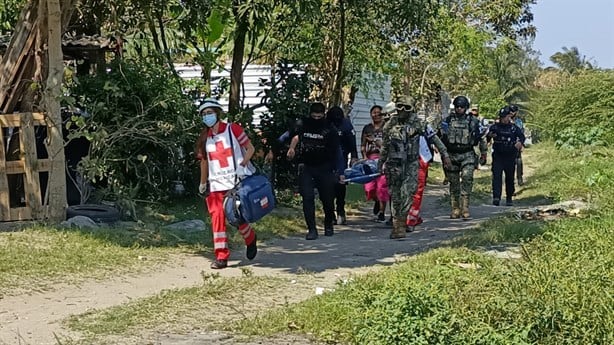 Padre e hijo son atacados por hombre al realizar trabajos de albañilería en Veracruz