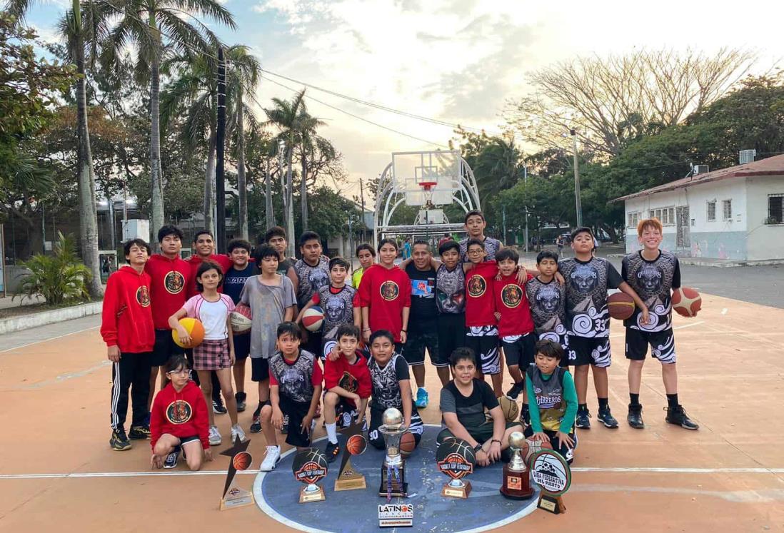 Impulsa club Guerreros a jóvenes en el basquetbol