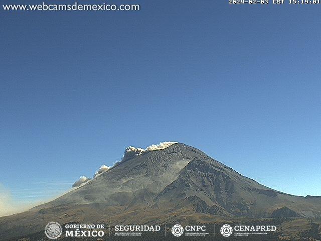 Surada inquieta al volcán Popocatépetl; así afecta a Veracruz l VIDEO