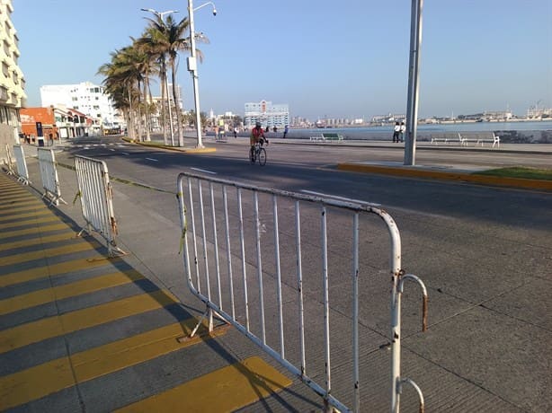Tome precauciones, cierran el bulevar Ávila Camacho por carrera ciclista en Veracruz 