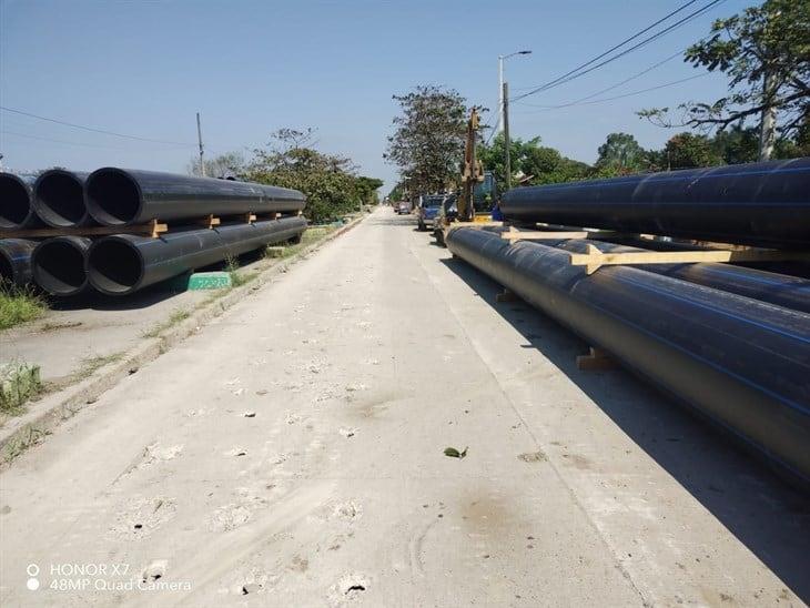 Renovarán ductos para distribución de agua en Poza Rica