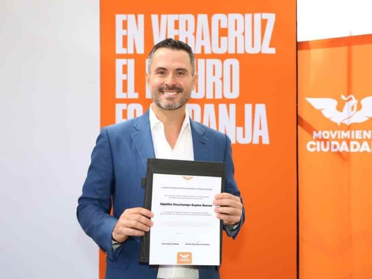 Polo Deschamps será el candidato de Movimiento Ciudadano a la gubernatura de Veracruz