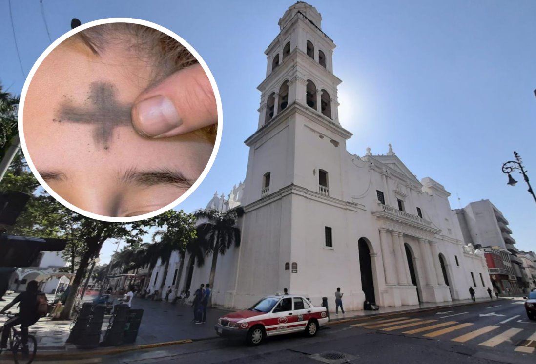 A esta hora se realizará la misa de miércoles de ceniza en la Catedral de Veracruz