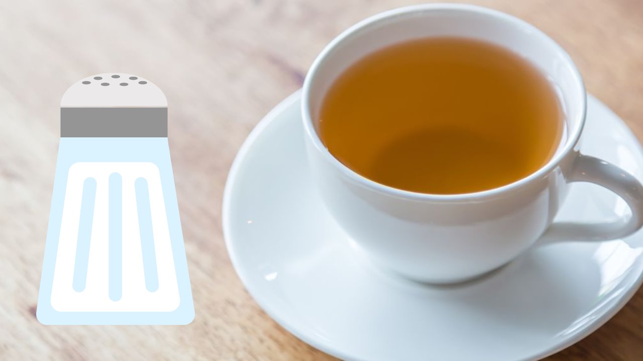 ¿Es bueno tomar té con sal? Esto dice la ciencia