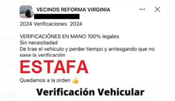 ¿Verificación vehicular falsa en Veracruz? Así puedes detectarla
