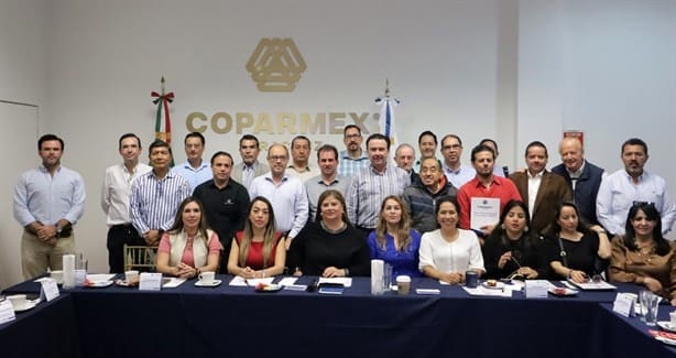 José Yunes se reúne con empresarios de la Coparmex en Veracruz