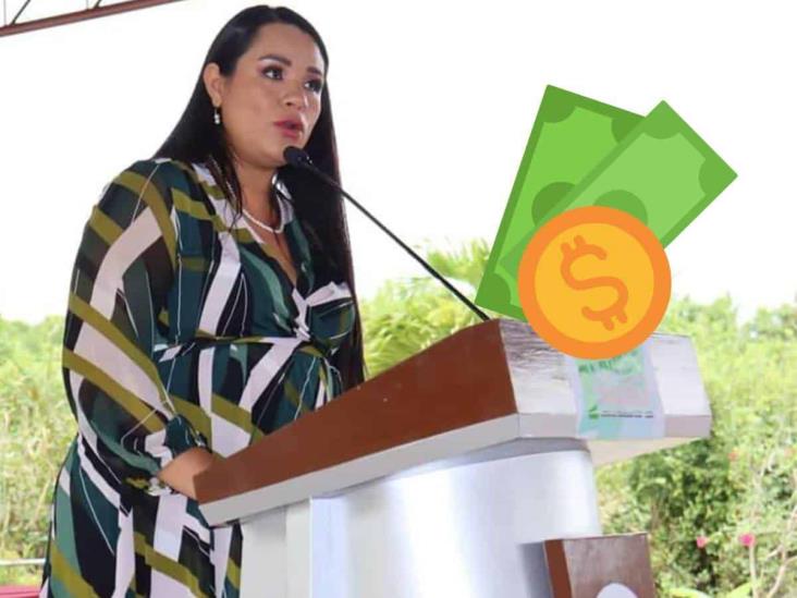 Alcaldesa de Tecolutla gana más que el gobernador y AMLO