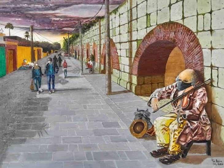 Eduardo Rivera exhibe en Foro Boca Porque la pintura también es poesía