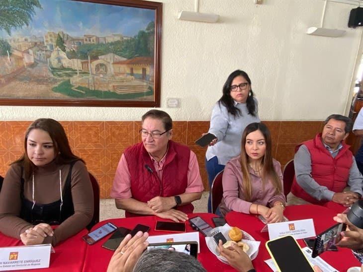 PT Veracruz expresa su apoyo a las reformas propuestas por AMLO