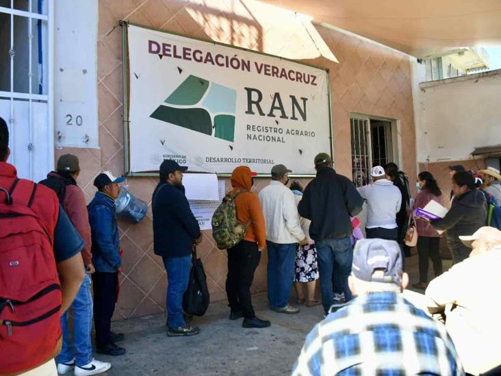 Ejidatarios toman oficinas del RAN en Xalapa; esto es lo que exigen