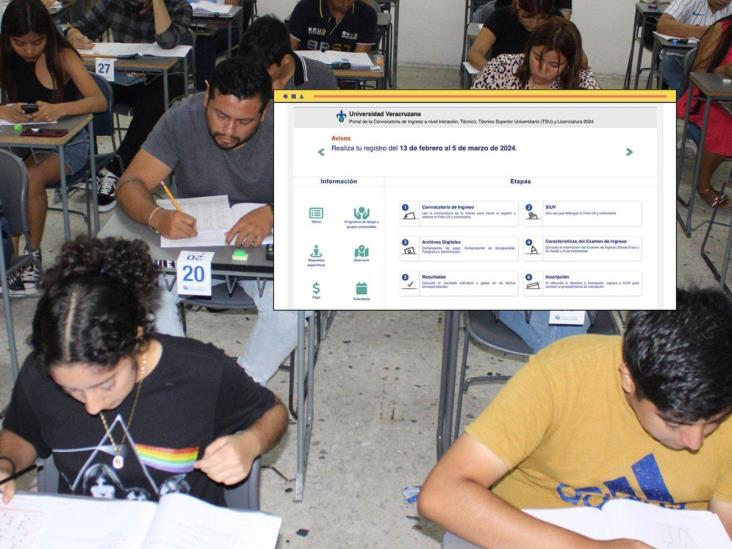 Universidad Veracruzana crea portal exclusivo para nuevo ingreso; así funciona