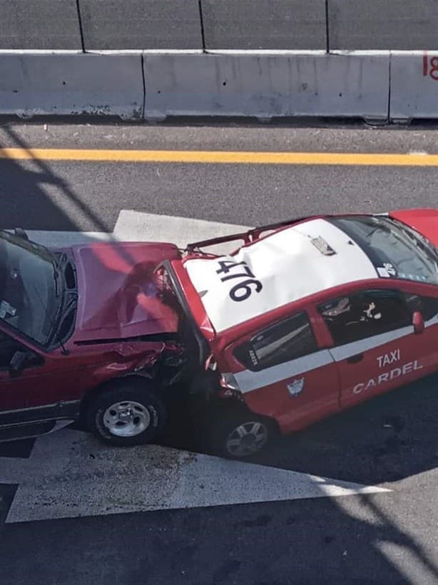 Fuerte accidente en la autopista Veracruz- Cardel