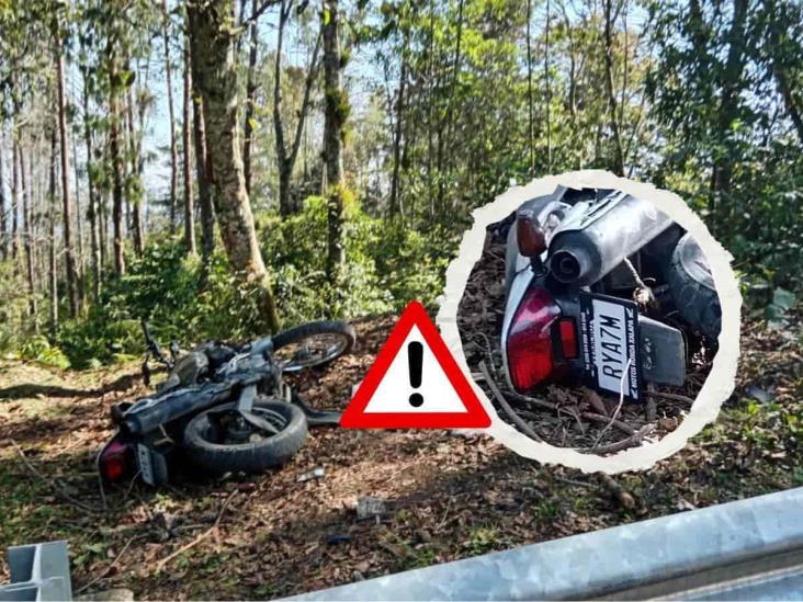 Muere motociclista en carretera hacia Rancho Viejo