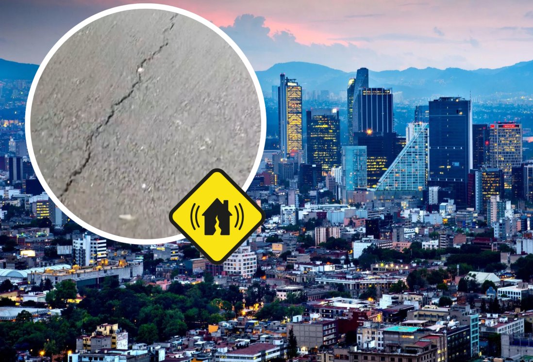 Científicos de la UNAM detectan grieta que atraviesa zona en CDMX; podría ser causante de microsismos