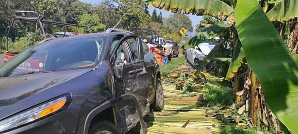 Aparatoso accidente en la carretera Fortín-Huatusco