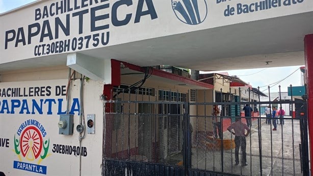 Sujetos armados consuman violento asalto en escuela de Bachilleres Papanteca