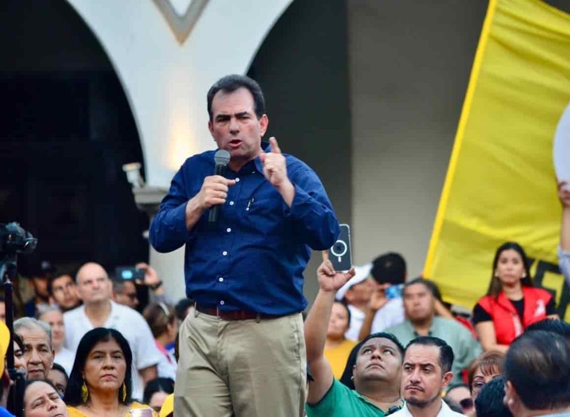 Pepe Yunes contra el desvío en Veracruz