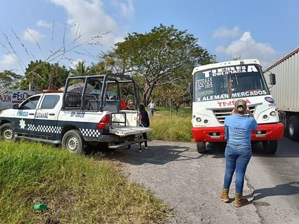 Trabajador sufre infarto abordo de autobús urbano en Veracruz