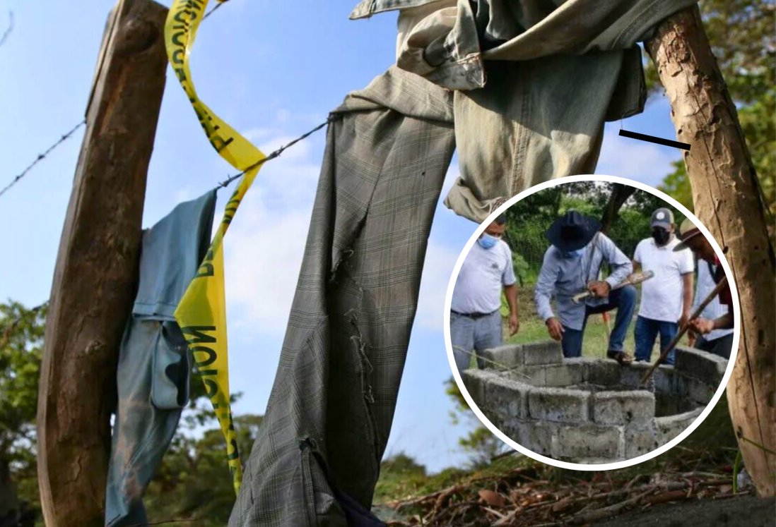Realizarán búsqueda de restos humanos en pozos de riego en Veracruz y Boca del Río