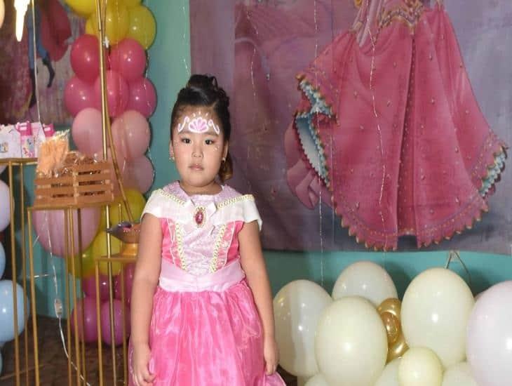 Mareli Herrera Santos cumplió 3 años de edad