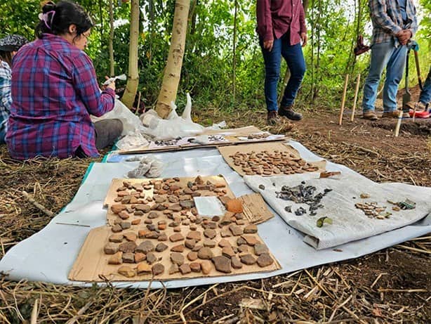 Estudiantes de Arqueología de la UV realizan descubrimientos en Toxpan, Veracruz