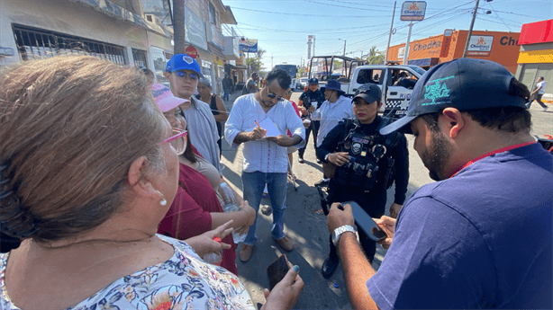 Bloquean avenida Dos Bahías, en Río Medio, para exigir justicia tras fallecimiento de mujer atropellada